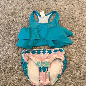 Ruffle Butts 2 piece swimsuit